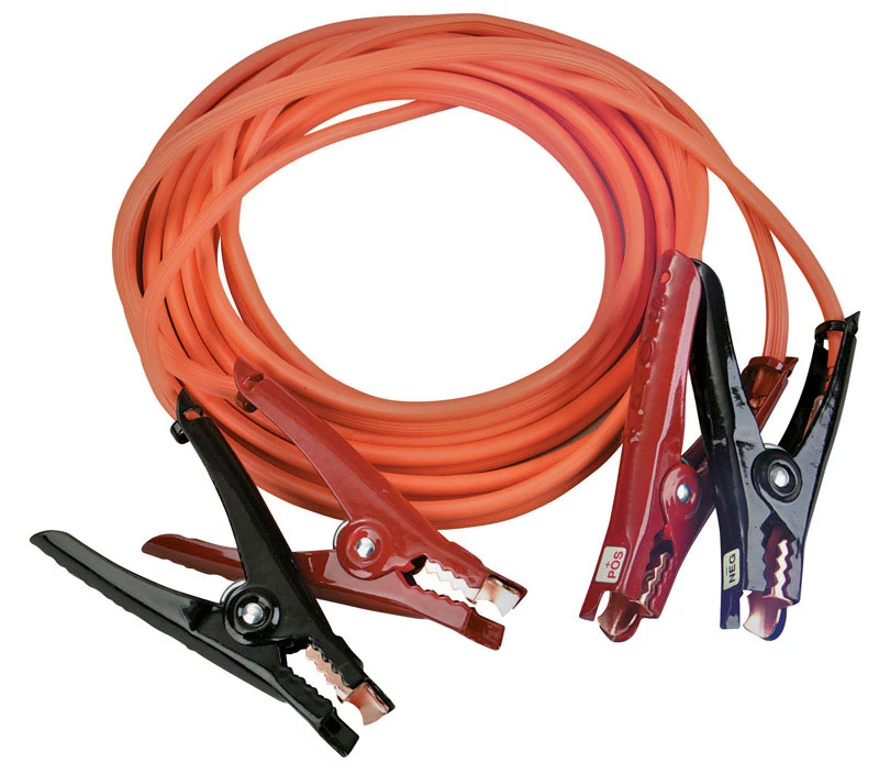 16 Ft. 6 Gauge Jumper Cable With 500 Amps For Heavy Duty Use