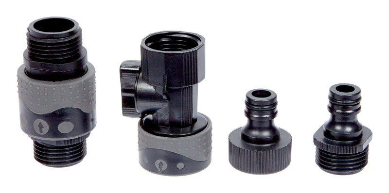 Plastic Female/male Quick Connector Faucet Set For Garden Hoses