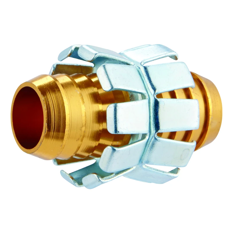 3/4 In. Aluminum Non-threaded Male Hose Mender Clamp For Garden Hose Repair