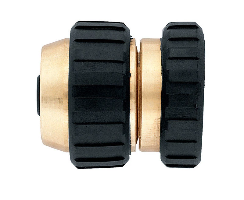 5/8 In. Brass Threaded Female Hose Mender For Garden Hoses