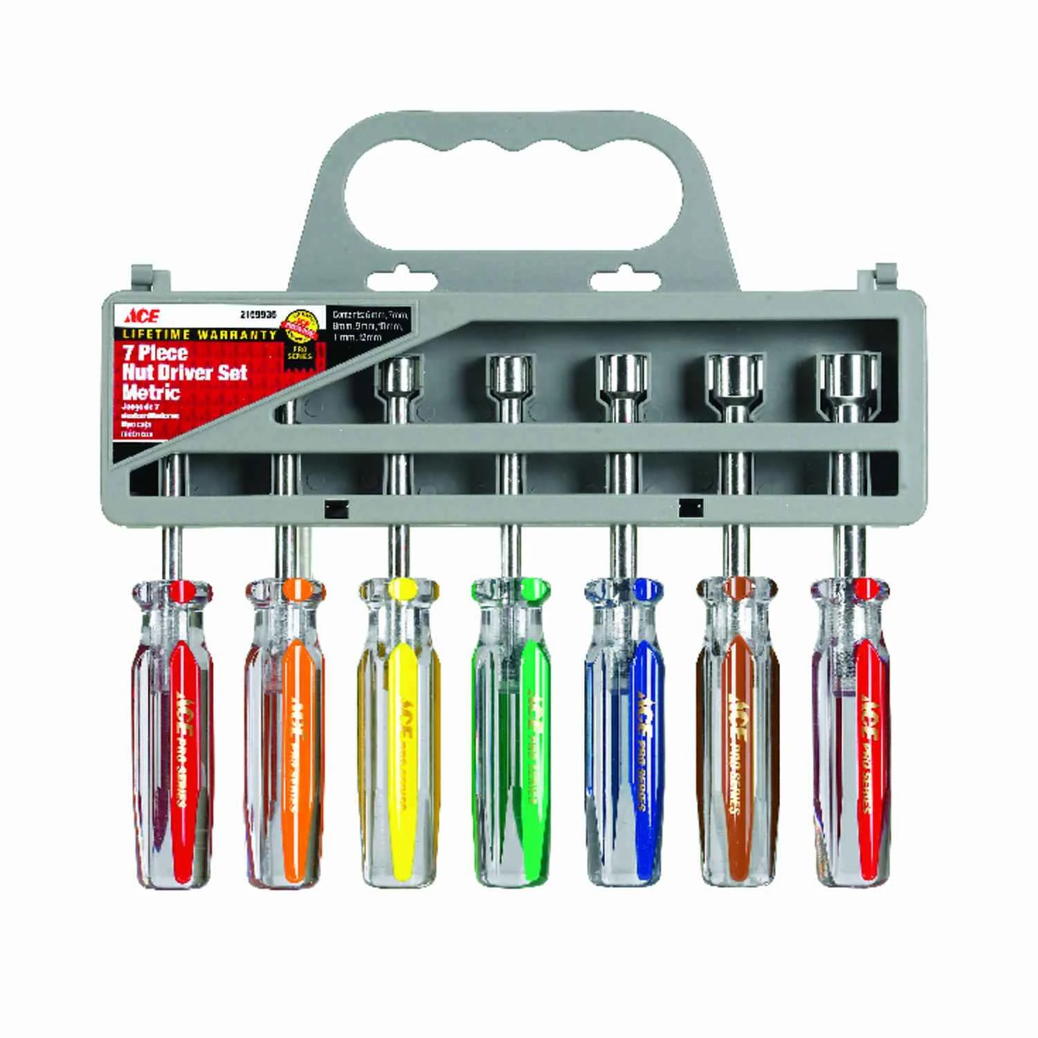 NUTDRIVER SET 7PC ACE-MM