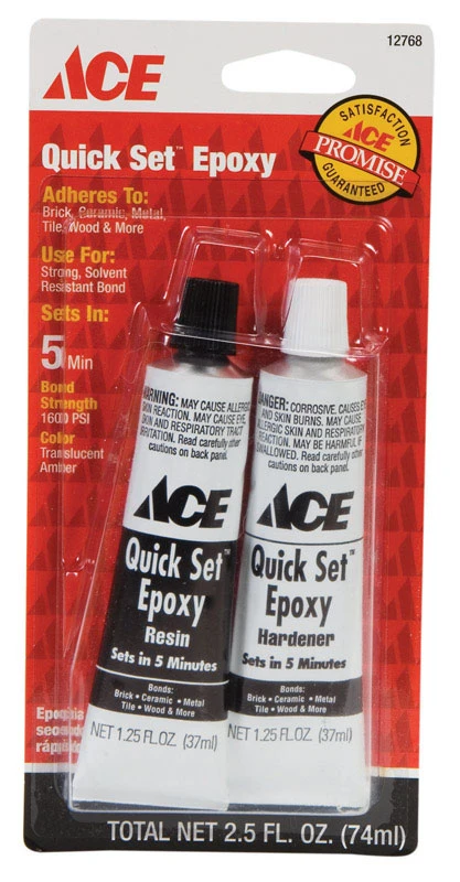 High Strength Epoxy Adhesive 2.5 Oz. For Durable Bonding