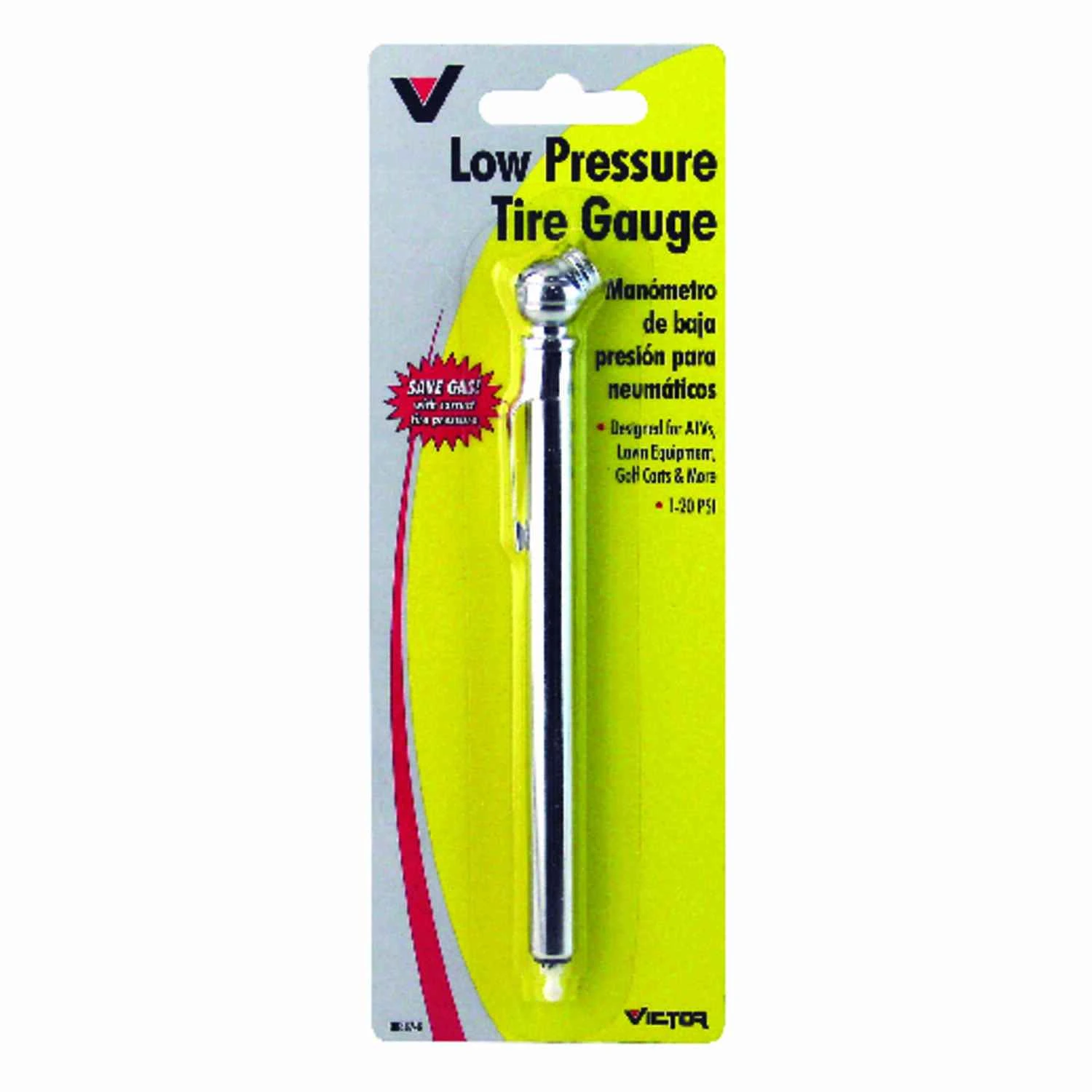 Pencil Tire Pressure Gauge 1 To 20 Psi Model 22-5-00887-8