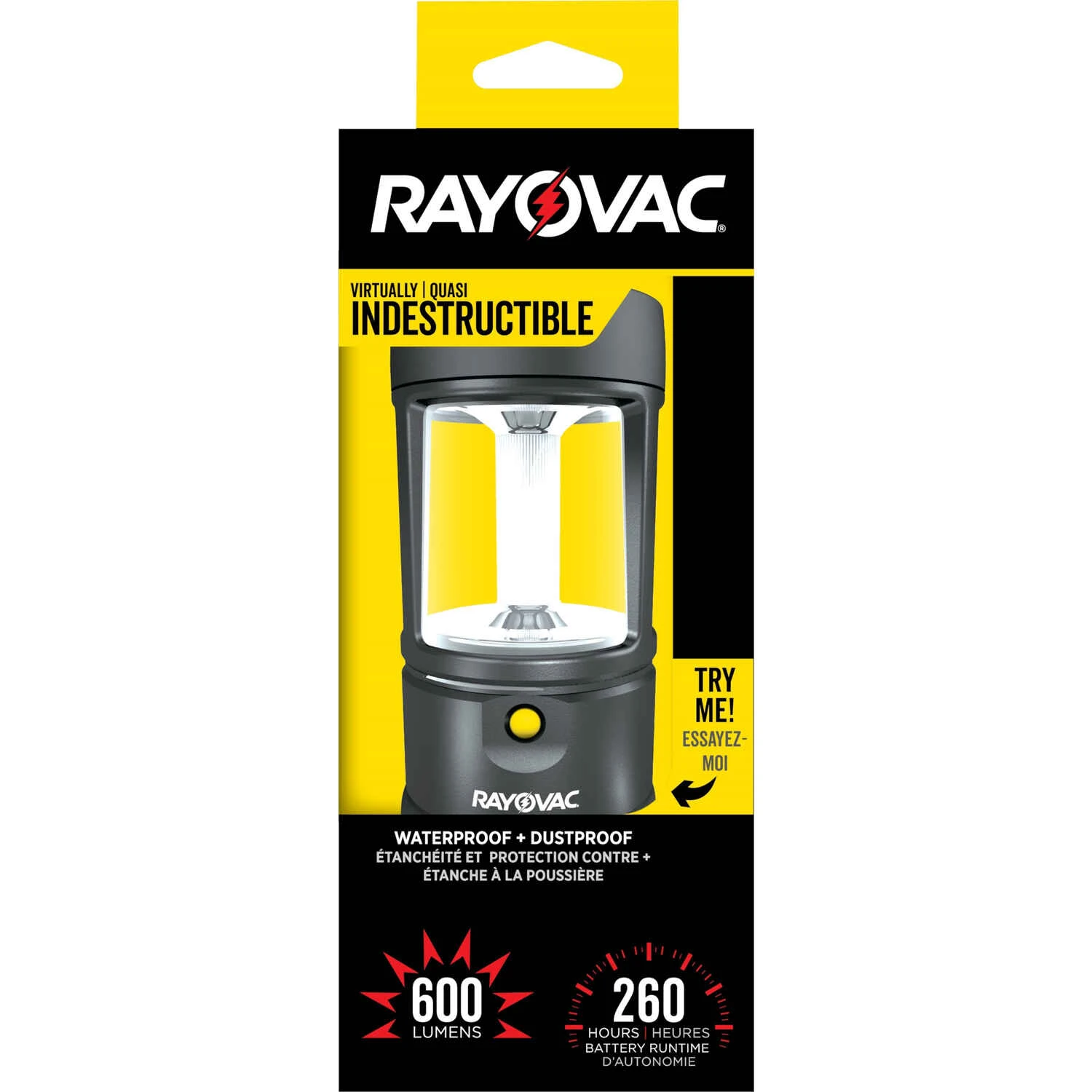 Workhorse 530 Lumens Black Lantern - Durable And Bright Lighting Solution