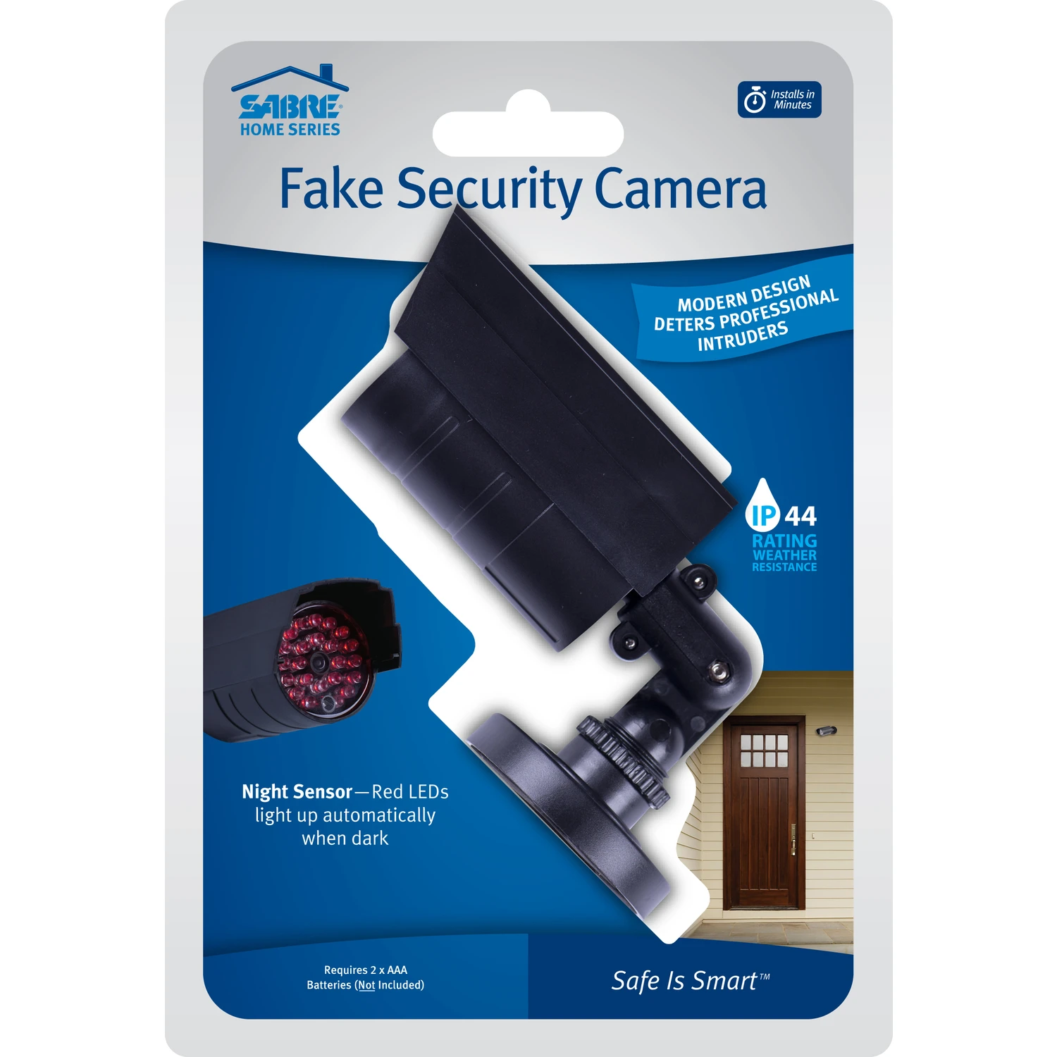 Sabre Black Plastic Fake Security Camera Sabre Black Plastic Fake Security Camera