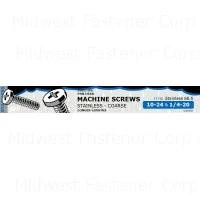 Phillips Pan Machine Screws Stainless Steel Assortment - Midwest Collection