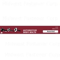 Assortment Body Bolts - Complete Set For Versatile Applications