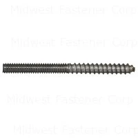1/4-20 X 3 Inch Plain Steel Hanger Bolt - Durable Fastening Solution