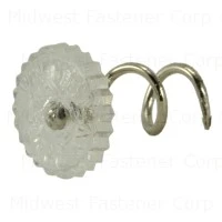 Upholstery Twist Pins For Secure Fabric Attachment - 100 Count