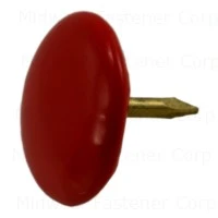 Red Thumb Tacks - Durable And Versatile Office Supplies For Home And Work