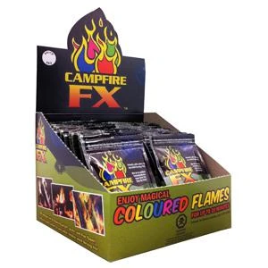 Campfire Fx Color Change Fire Starter Packet - 4.33 In H X 0.39 In W X 2.36 In D