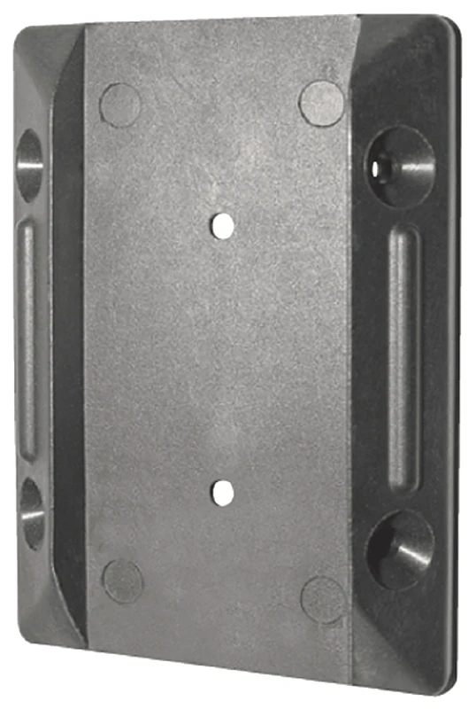 Stair Rail Connector, Plastic, Black, Includes Hardware, Model Src