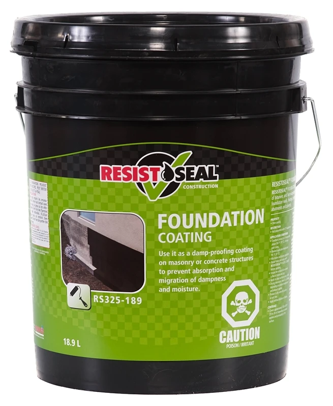 18.9l Foundation Coating For Damp Roofing And Foundation Walls