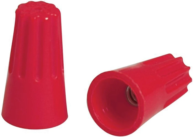 Red Twist On Wire Connector, 22-10 Awg, 600v, Thermoplastic, 1.04 In L