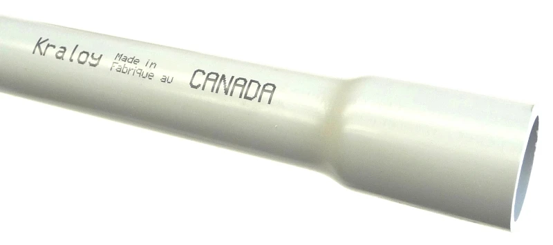 Rigid Pvc Conduit 1-1/2 Inch Diameter X 10 Feet Long Schedule 40