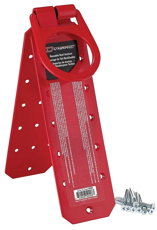 Reusable Steel Roof Anchor 310 Lb Capacity With Screws