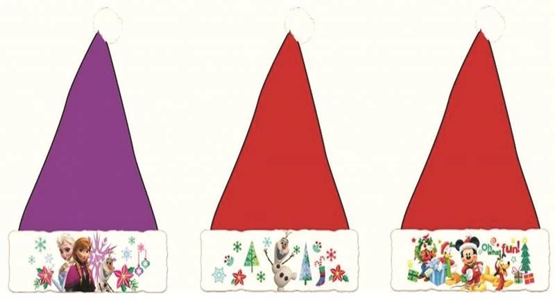 Felt Santa Hat, 16 Inches High For Festive Celebrations