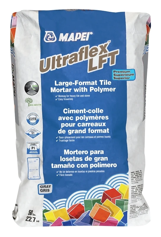 Ultraflex Lft Premium Large-format Tile Mortar 50 Lb Grey