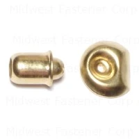 Brass Plated Insert Bullet Catches For Doors And Cabinets