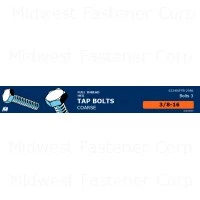 Full Thread Hex Bolts Assortment - Midwest Collection - Various Sizes Included