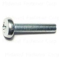 5mm-0.80 X 25mm Zinc Phillips Pan Machine Screws - Durable Fasteners For Various Applications