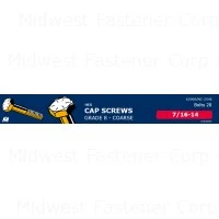 Grade 8 Hex Cap Screws - Coarse Midwest Assortment, 1/4 In. To 1 In.