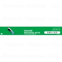 Square Machine Keys Assortment - Midwest Collection For Various Applications