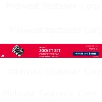 Metric Socket Set Screws Midwest Assortment - Comprehensive Collection For Various Applications
