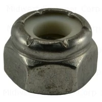 1/4-20 Stainless Steel Lock Nuts - Durable And Corrosion Resistant Fasteners