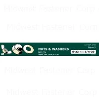 Nylon Nuts And Washers Assortment Set For Midwest Applications