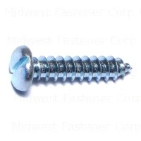 16 X 1-1/4 Inch Zinc Slotted Pan Sheet Metal Screws - Durable Fasteners