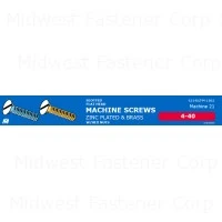 Slotted Flat Machine Screws And Nuts Assortment - Midwest Collection
