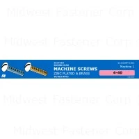 Slotted Round Machine Screws And Nuts Assortment - Midwest Collection