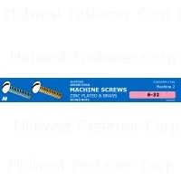 Slotted Round Machine Screws And Nuts Assortment - Midwest Collection