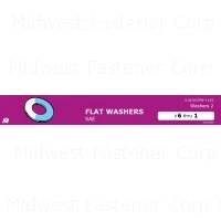Sae Flat Washers Assortment Set - Various Sizes For Versatile Applications