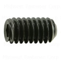 8-32 X 5/16 Inch Steel Coarse Socket Set Screws - Durable Fasteners For Various Applications