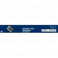 Steel Fine Socket Set Screws Assortment - Durable And Versatile Fasteners