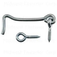 3 Inch Zinc Gate Hooks And Eyes For Secure Fencing And Gates