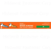 Slotted Wood Screws Midwest Assortment - Various Sizes And Counts
