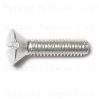 8-32 X 3/4 Aluminum Slotted Oval Machine Screws - Durable Fasteners For Various Applications