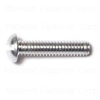 8-32 X 3/4 Inch Aluminum Slotted Round Machine Screws - Durable Fasteners
