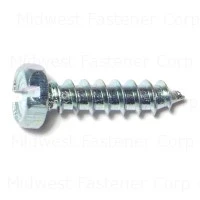 10 X 3/4 Inch Zinc Hex Washer Sheet Metal Screws - Durable Fasteners For Metal Applications