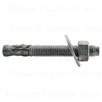 5/8 X 5 Inch Galvanized Wedge Anchors For Heavy-duty Applications