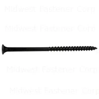 10 X 4 Black Phosphate Coarse Phillips Drywall Screws - Heavy Duty Fasteners