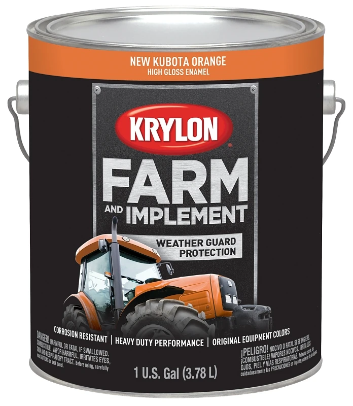 K01986000 New Kubota Orange Gallon Paint For Durable Protection