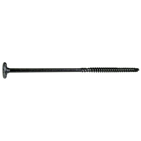 5/16 X 8 Black Xl1500 Coated Steel Star Drive Pan Head Structural Screws