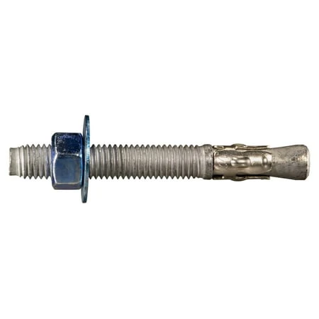 1/2 x 4-1/4 Hot Dipped Galvanized Concrete Wedge Anchors (25 pcs.)