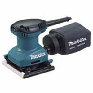1.6 Amp 1/4 Sheet Palm Finishing Sander With Dust Bag And Abrasive Paper Set