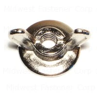 1/4-20 Zinc Washer Wing Nuts - Durable Fasteners For Secure Connections