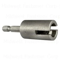 1/4 Inch Steel Wing Nut Power Driver Bit For Quick Fastening